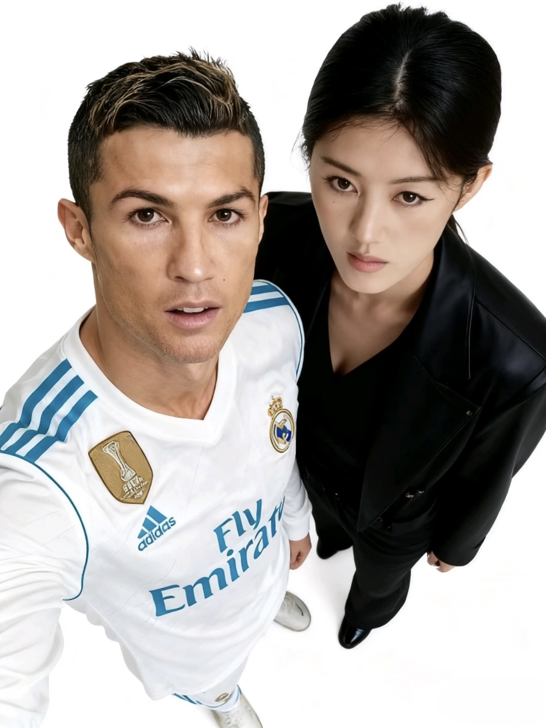 Fan with Cristiano Ronaldo